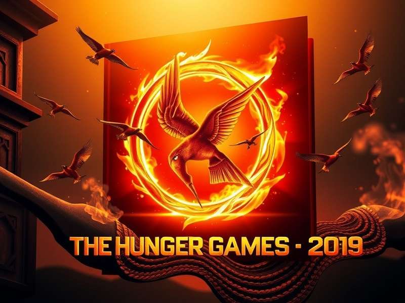 Cover of The Hunger Games first book by Suzanne Collins