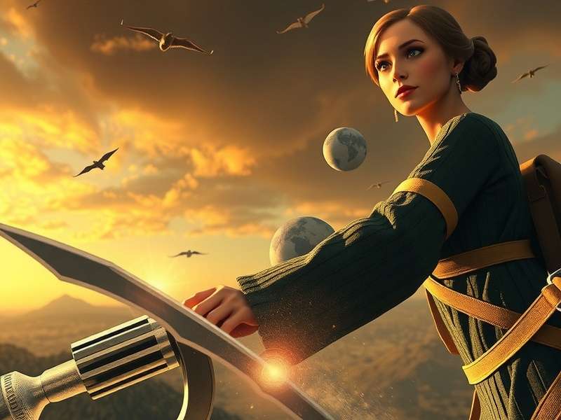 Bow and arrow symbolism in The Hunger Games