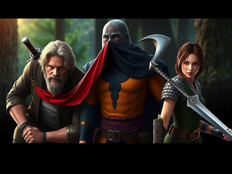 Jennifer Lawrence as Katniss Everdeen holding her bow