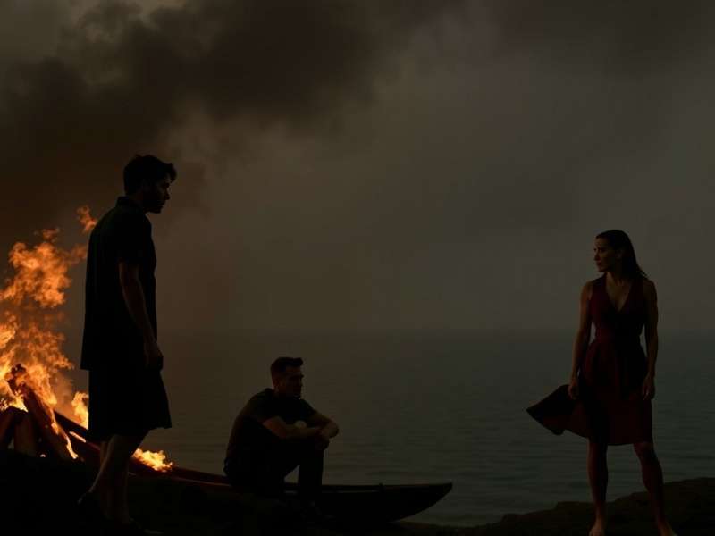 Jennifer Lawrence as Katniss Everdeen in Catching Fire, looking determined with bow in hand