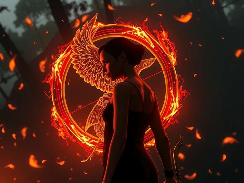 First edition cover of The Hunger Games book published in 2008