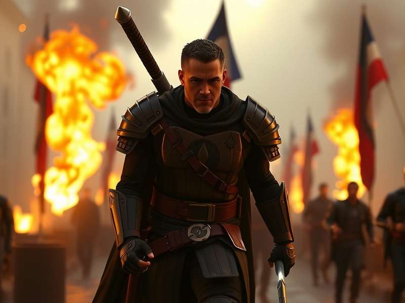 Detailed set design of the Capitol from The Hunger Games films