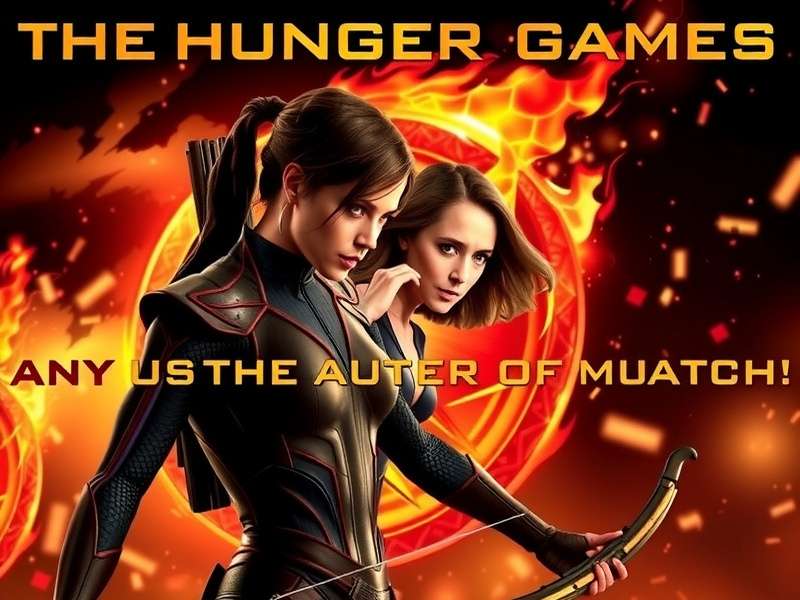 The Hunger Games streaming platforms collage showing movies on different devices