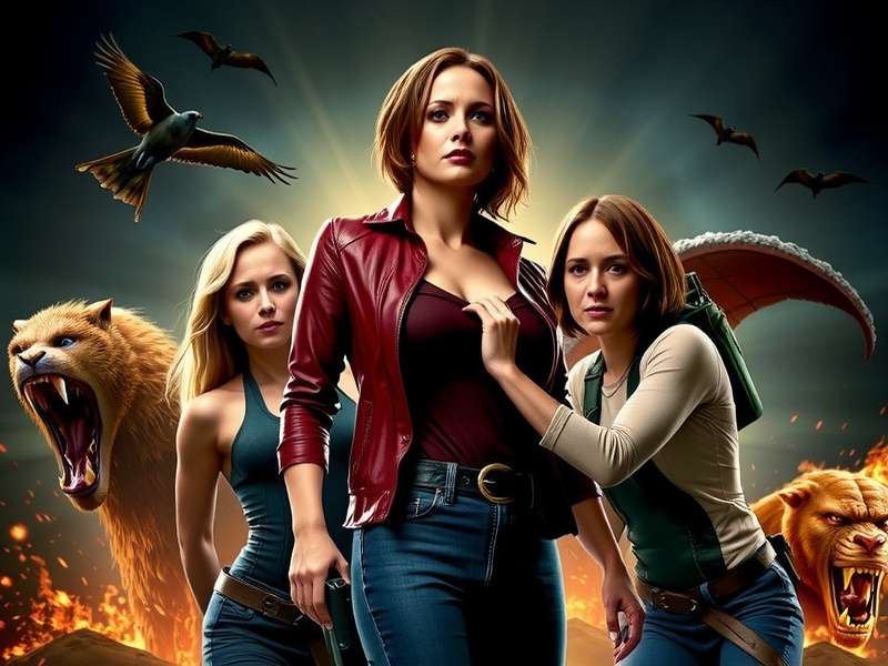 The Hunger Games cast interacting behind the scenes during filming