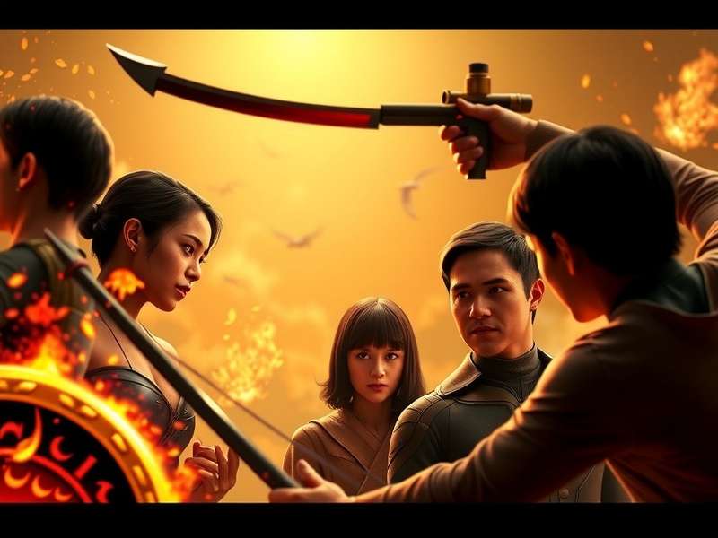 Collage of all Hunger Games movie posters