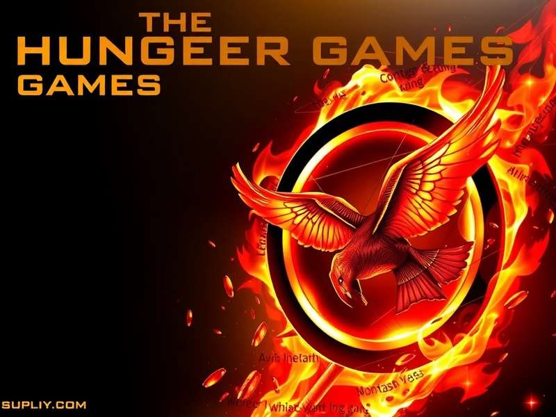 The Mockingjay symbol from The Hunger Games series