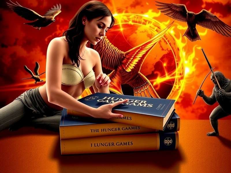 The complete Hunger Games book trilogy hardcover set