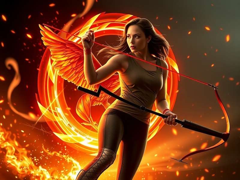 Mockingjay Pin Symbol from The Hunger Games Films