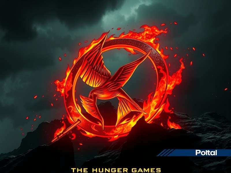 Two hands holding in a dark, cave-like environment, symbolizing Katniss and Peeta