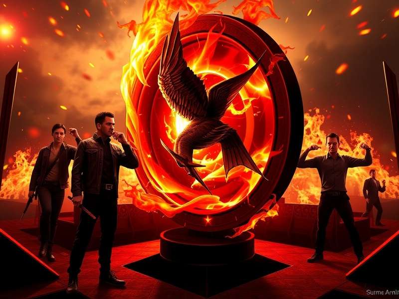 Map of Panem showing all 12 Districts and the Capitol