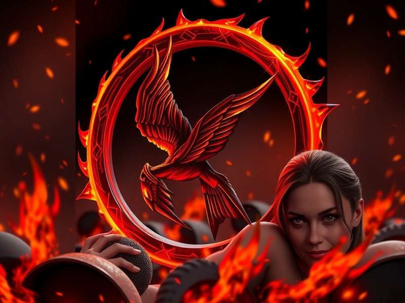 Symbolic image of a mockingjay pin resting on a map, representing rebellion and strategy