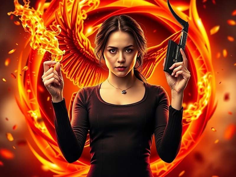 Streaming services showing The Hunger Games on various devices