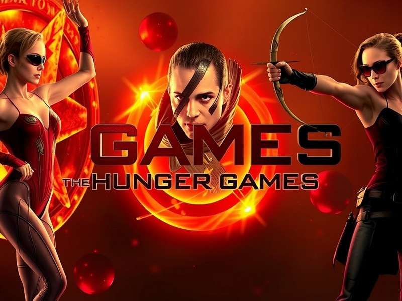 The Hunger Games release timeline visual featuring book and movie dates