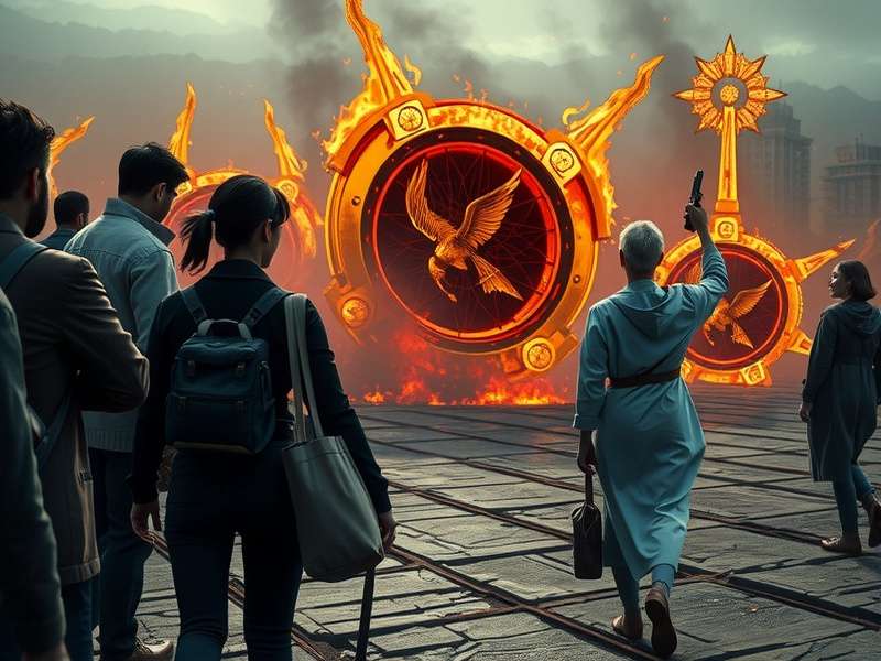 The Hunger Games film tribute arena — Panem's iconic stage