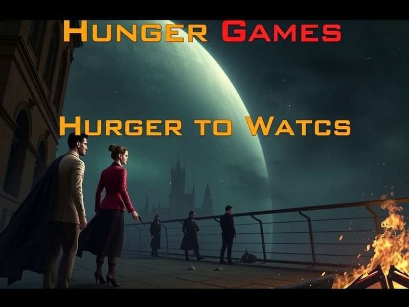 The Hunger Games movie timeline showing the optimal viewing order from the 74th Games to the Revolution