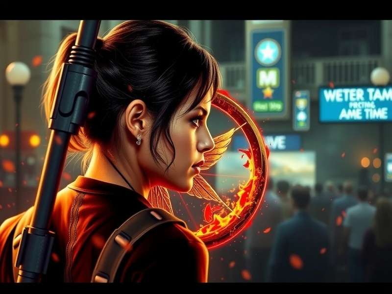 The Hunger Games film series — complete movie collection collage