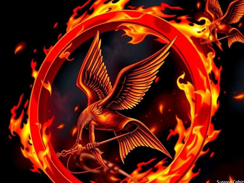 The Hunger Games Suzanne Collins — Official Cover Art of the Dystopian Saga