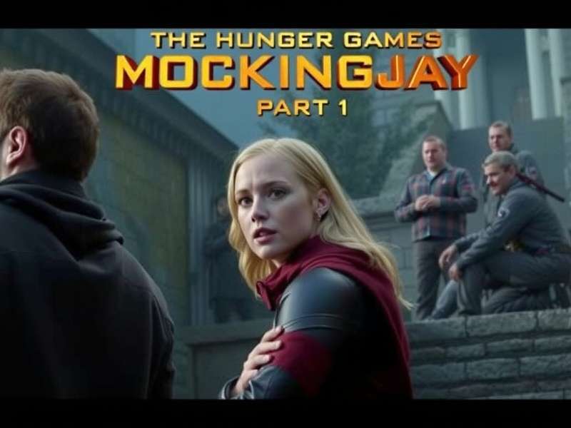 The Mockingjay symbol – a golden pin with a bird in flight, representing rebellion and hope in The Hunger Games: Mockingjay Part 1